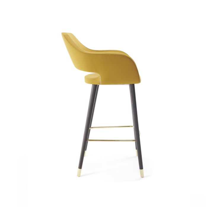Барне крісло Club 2484 Mustard Yellow / Black (2484.326SG FNR008)3